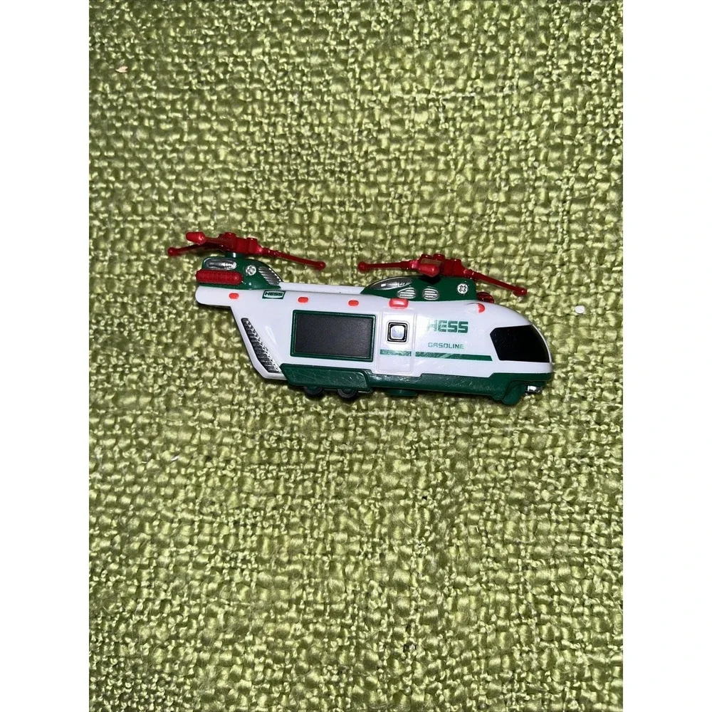 2011 Hess Miniature‎ Helicopter Transport No Box , Tested